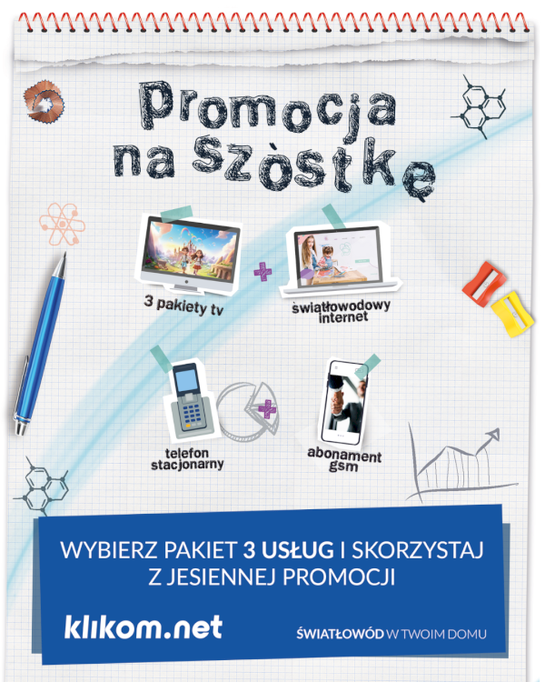 Promocja na 6 idealna dla uczniów i studentów